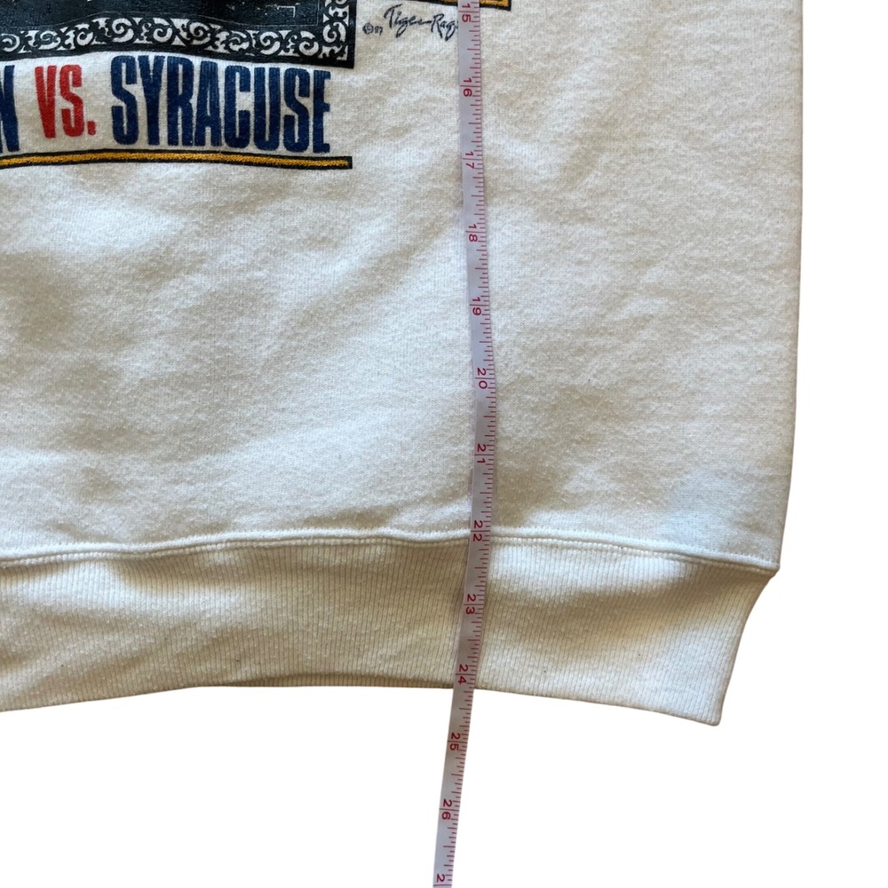 Vintage 1988 Sugar Bowl Auburn vs Syracuse Russell Athletic Sweatshirt Mens M - Picture 10 of 10